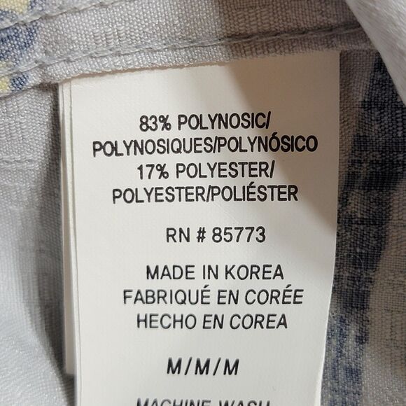 Jack O'neill Collection SS Full Button Shirt Fishing Lures - Size Medium NWT - Picture 5 of 6